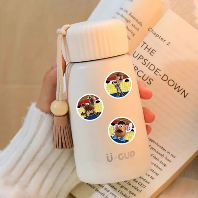 500 Adesivi a Rotolo Toy Story Carini, Creativi per Fai da Te, Decorazione per Valigie, Telefoni, Sigilli, Regalo per Bambini