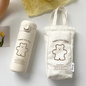 450 ml ayı, fincan termal seyahat açık spor su şişesi taşınabilir su bardağı yarış binicilik kamp yürüyüş su ısıtıcısı termos Ayı sona erdirecek 6 büyük satış-no. 5