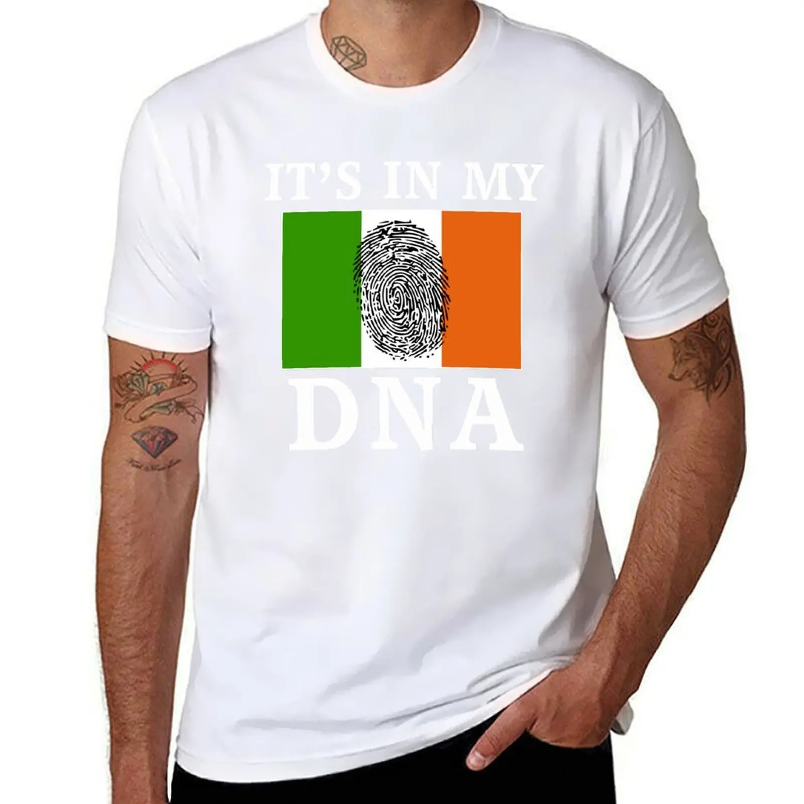 

Irish Pride It's In My DNA IRISH DNA T-Shirt man t shirt luxury t shirt personalised T-Shirt