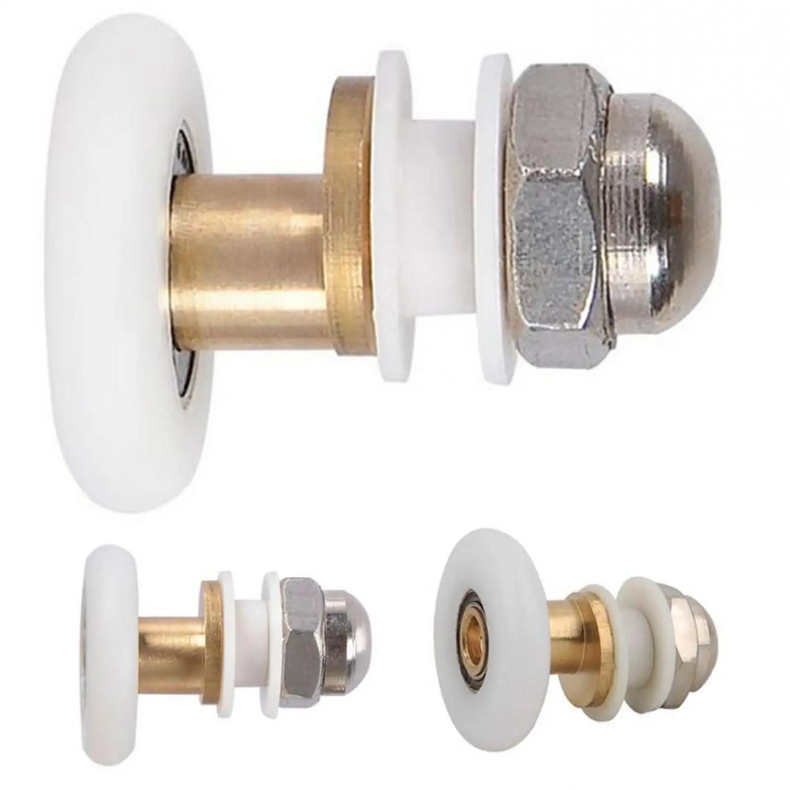 

Shower Door Roller Sliding Door Wheels Replace Part 1x Smooth Castors Rollers