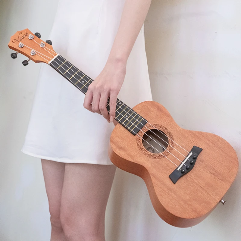 Single Board Ukulele String Instrument Musical Small Guitar 23