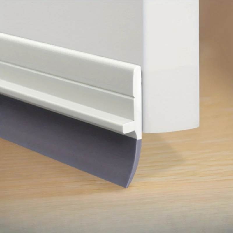 1 قطعة سدادة مسودة الباب تحت ختم الباب، 1.4 بوصة عرض × 39 بوصة L كنس الباب للأبواب الخارجية والداخلية، مانع نافذة الباب #1