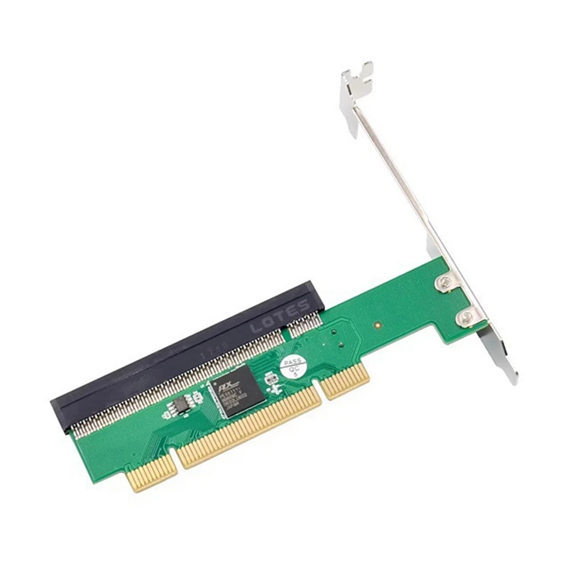 Top-Adapterkaart Computer Moederbord PCI Naar PCI-E16X Slotadapter Uitbreidingskaart PXE8112 Chip Driver-Gratis Adapter