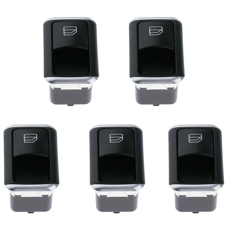 

5X 2049058202 Passenger Window Control Switch For Mercedes C250 C300 C350 W204