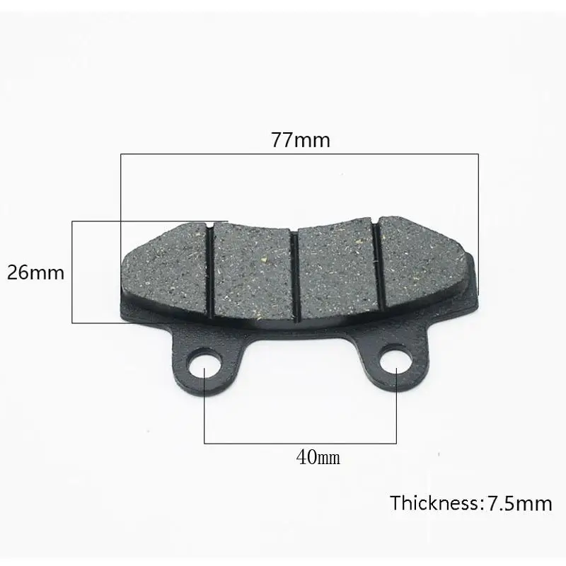 وسادات فرامل دراجة نارية كهربائية ، إما يادي شيطان فاير زوما إنتصار السلحفاة الصغيرة قشر الملك ، 4 * لكل مجموعة
