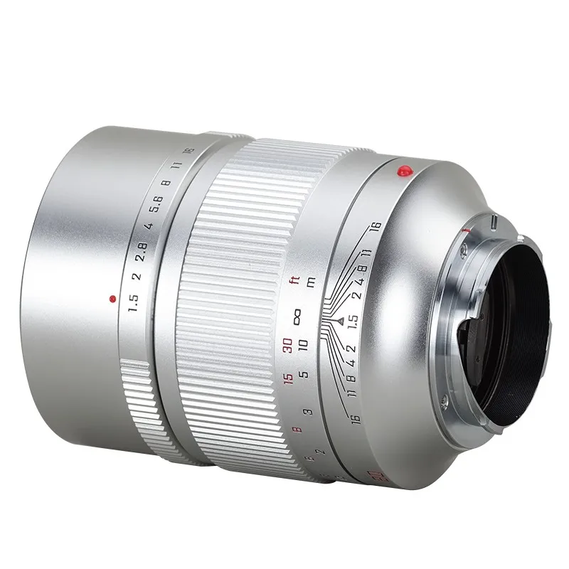 Zhongyi mitacon 90mm f1.5 quadro completo grande abertura foco manual lente principal para leica m montagem câmera m2 m240 m3 m5 m6 m7 m8 m9
