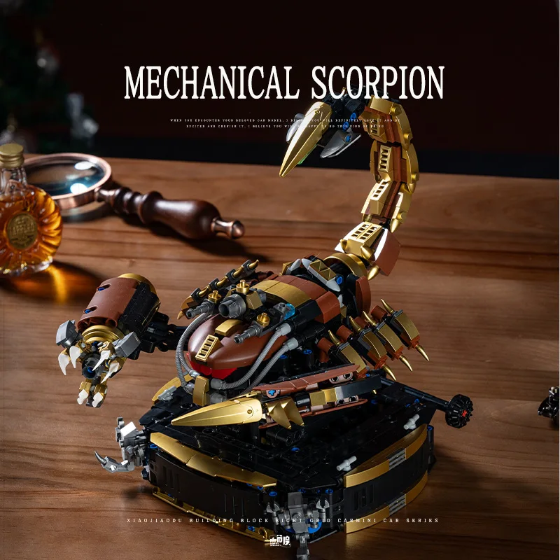 

New JD069 1316pcs MOC Technical Mechanical Scorpion Building Blocks Bricks Assembling Model Toys for Boys Birthday Gift Set