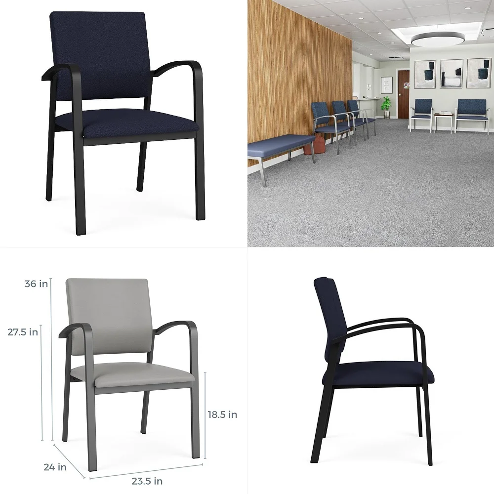 

Chairs Set of 2 for Living Room, Mid Century Modern Upholstered Living Room Chair, Chenille Reading Armchair for Apartment, Wai