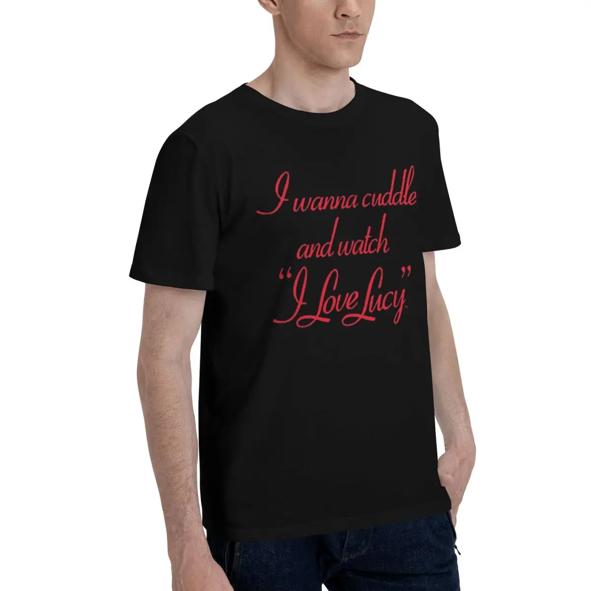 Cuddle Watch I Love Lucy premium Campaign Top quality Title Tshirt Home USA Size