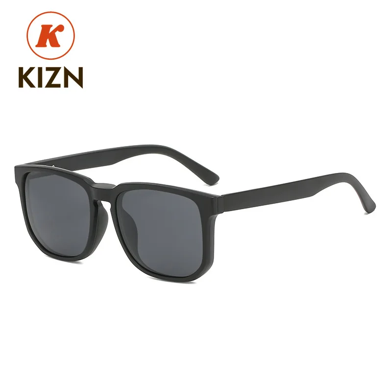 KIZN Sports Retro 5+1 الاستقطاب قصر النظر كليب النظارات الشمسية النظارات الإطار الرجال النساء خمسة المغناطيس مجموعة مرآة 0 -1 -1.5 -2 -2.5 -3 -