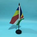 Black plastic pole