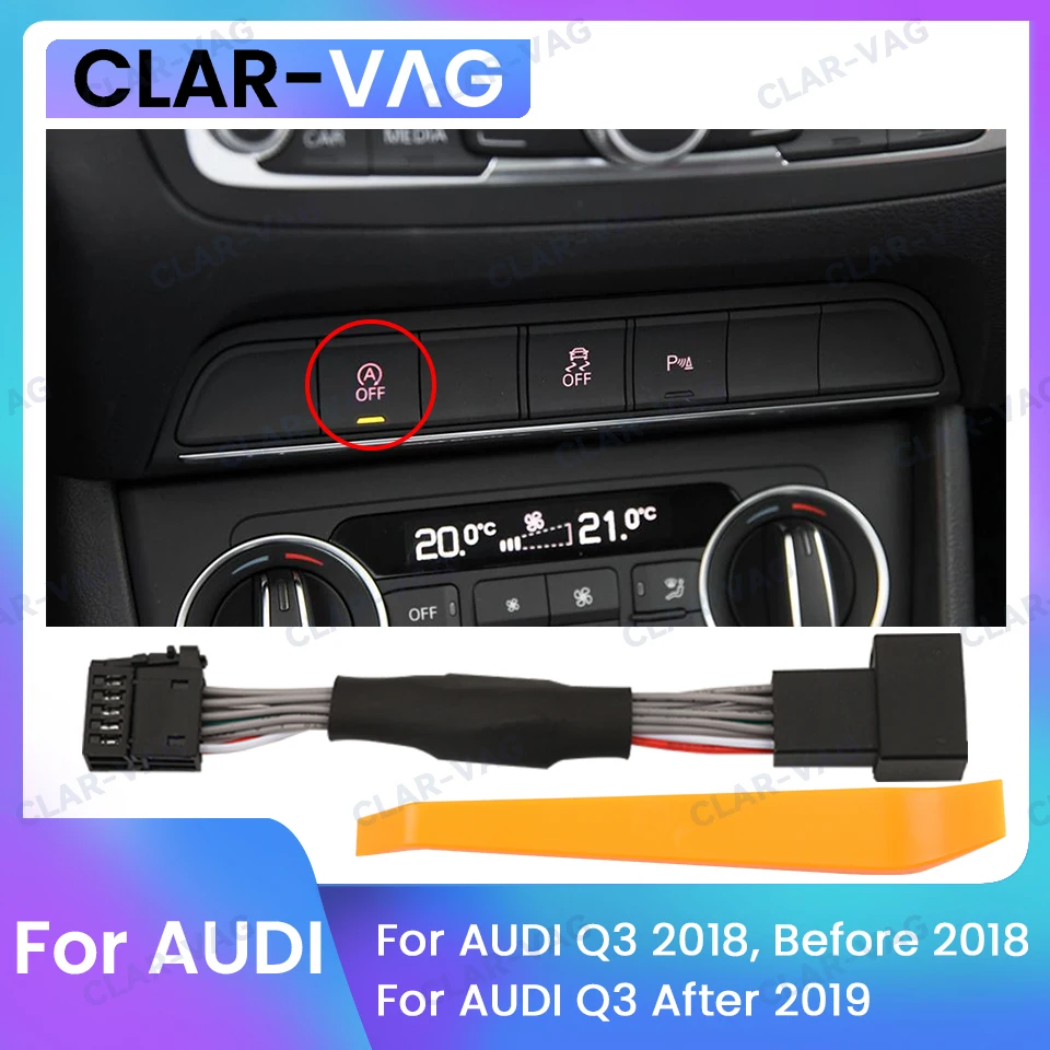 

Auto Stop Start Engine System Shutdown Device Control Sensor Plug for Audi Q3 2018, Before 2018 for Audi Q3 After 2019