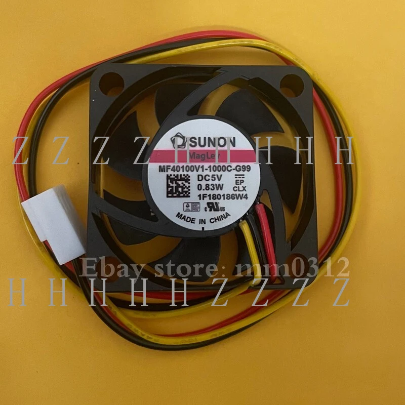 

Вентилятор охлаждения Z SUNON MF40100V1-1000C-G99 4010 4 см 5В 0.83Вт 3-проводной
