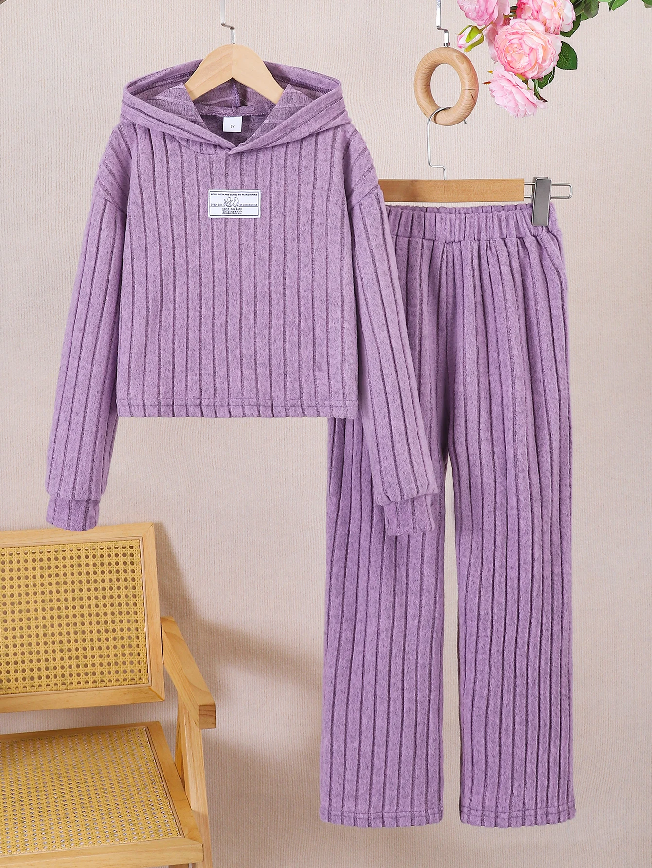 Kids Outdoor Kit - Tweedelige set voor meisjes, lange broek,