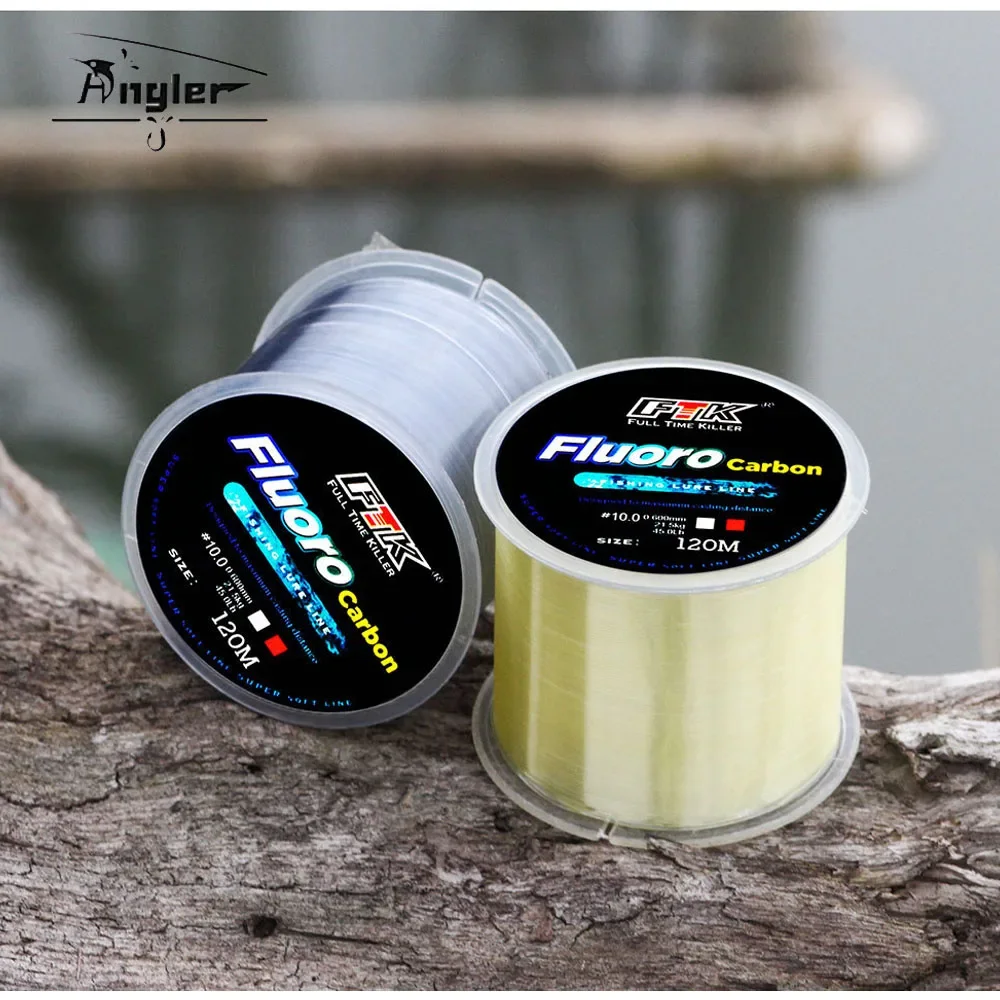 

120M Monofilament Line 0.14mm-0.60mm 4.13LB-45LB Super Strong Nylon Fishing Line Leader Sinking Line Fishing Accessories