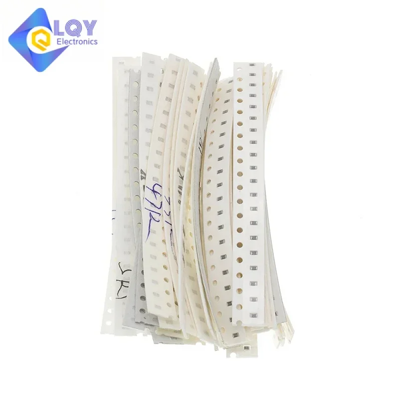 LQY 1206 0805 0603 SMD Resistor Kit Assorted Kit 1ohm-1M ohm 1% 33valuesX 20pcs=660pcs Sample Electronic components