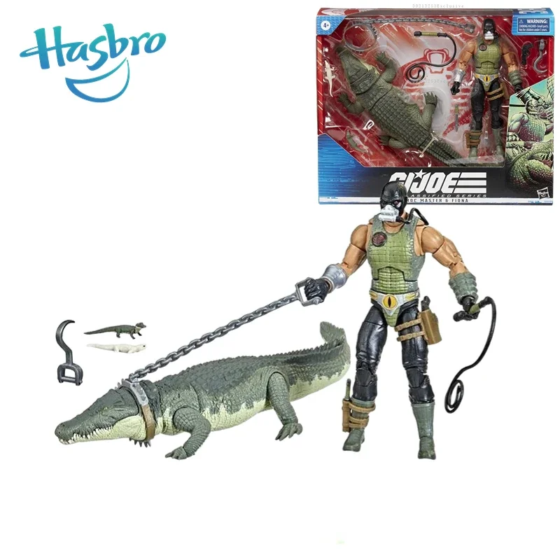 Hasbro G.I. Joe GI JOE Classified Series 38 Croc Master G Fiona Action Figure Model Toy Collection Hobby Gift