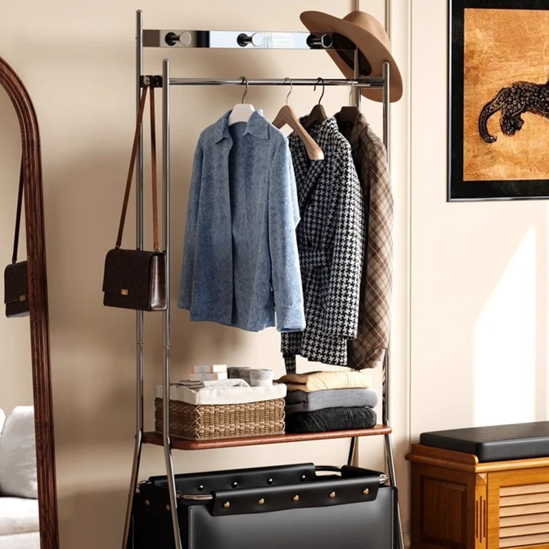 

Space Saving Storage Coat Racks Open Minimalist Hanging Bedroom Coat Racks Modern Cheap Arara De Roupa Living Room Furniture