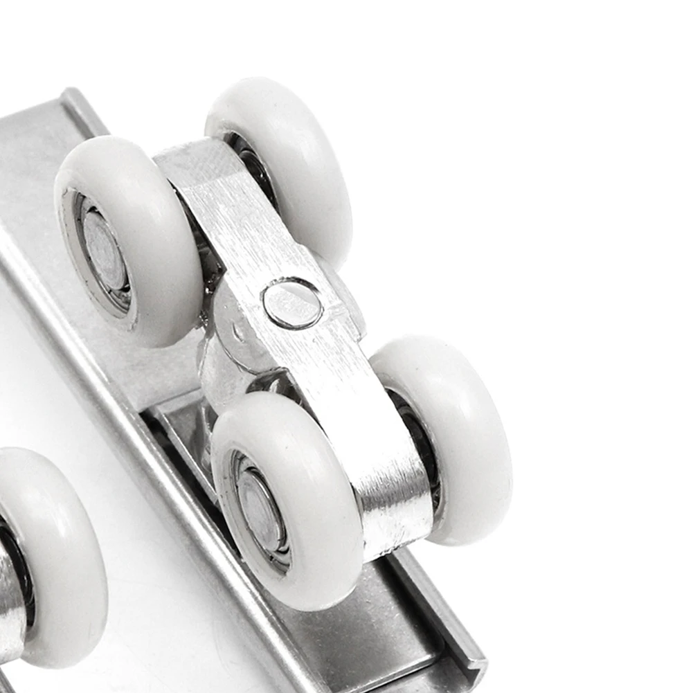 

Ролик для раздвижных дверей душевых кабин из нержавеющей стали, подвесной, с роликовым механизмом, сменный комплект колес