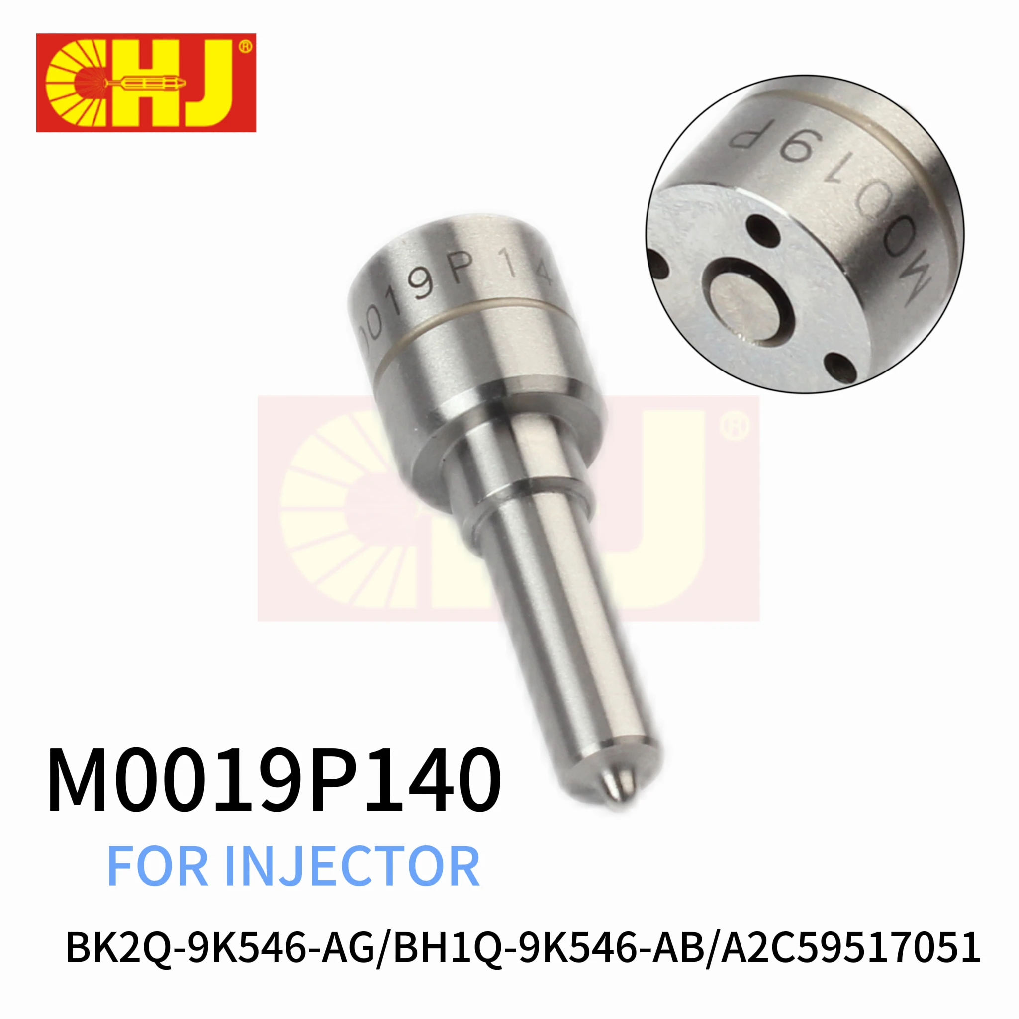 CHJ M0019P140 Injection Nozzle for 5WS40745 A2C59517051 Common Rail Injector For Ford Ducato/Ranger; Land Rover Defendr; Mazda