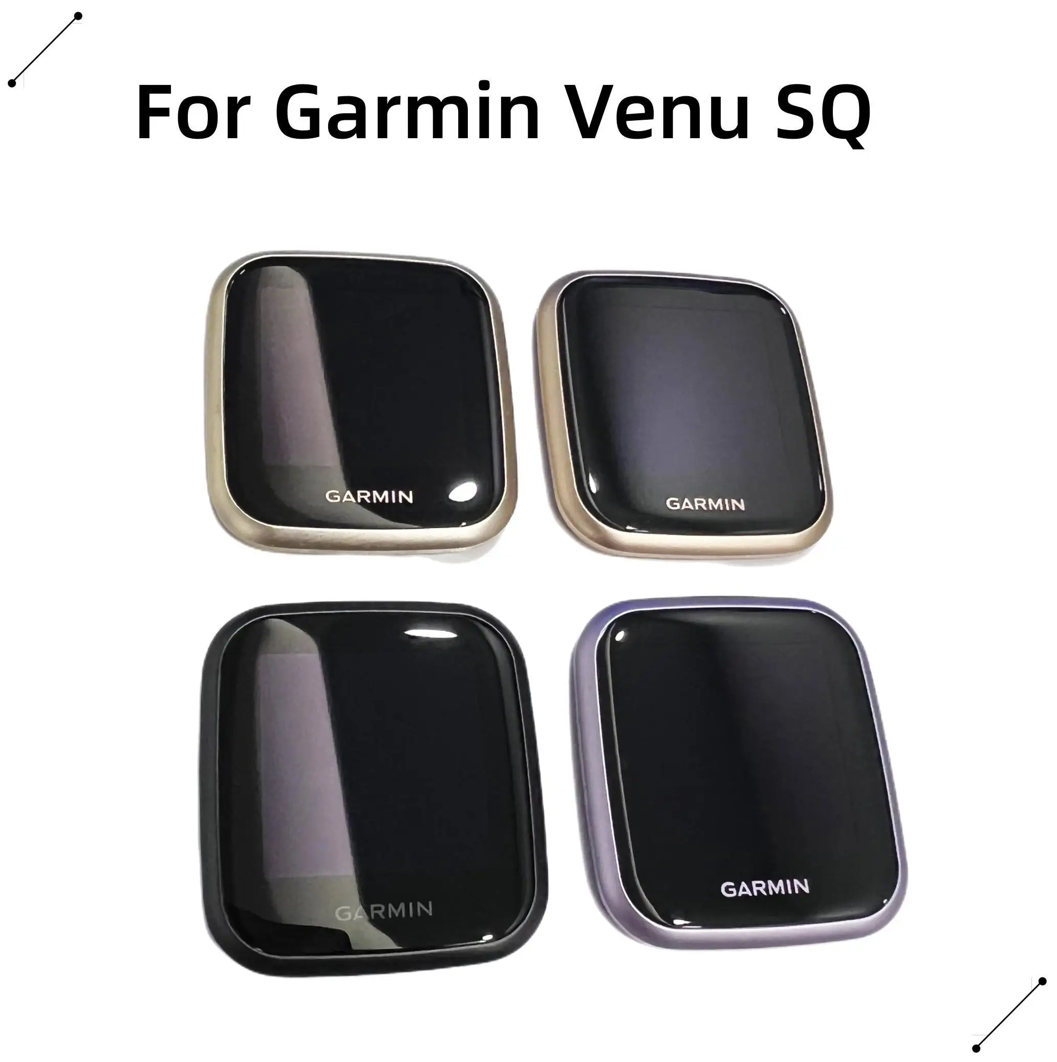 

Original LCD For Garmin Venu SQ VenuSQ Music Sport Smart LCD display screen Watch Parts Replacement Repair Music Edition