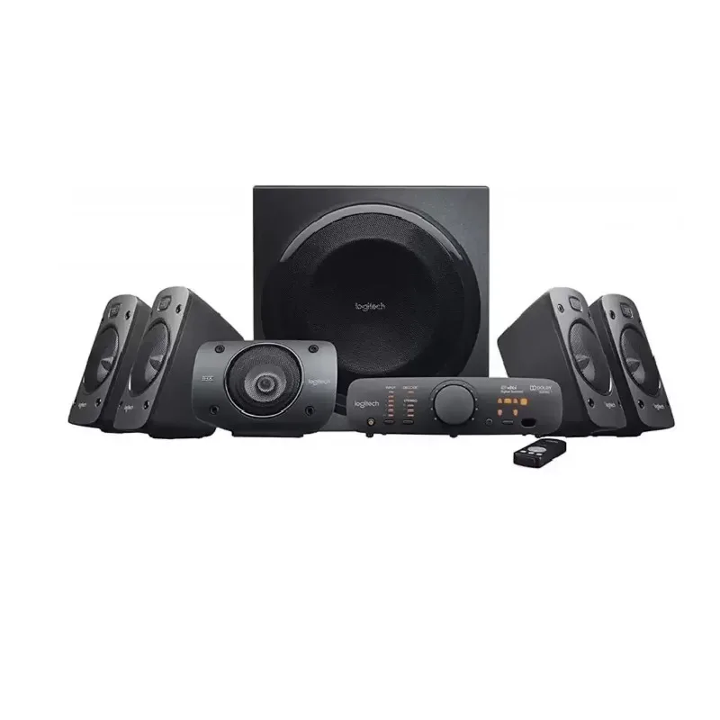 Combinación subwoofer cine en casa con sistema altavoces sonido envolvente Z906 5,1