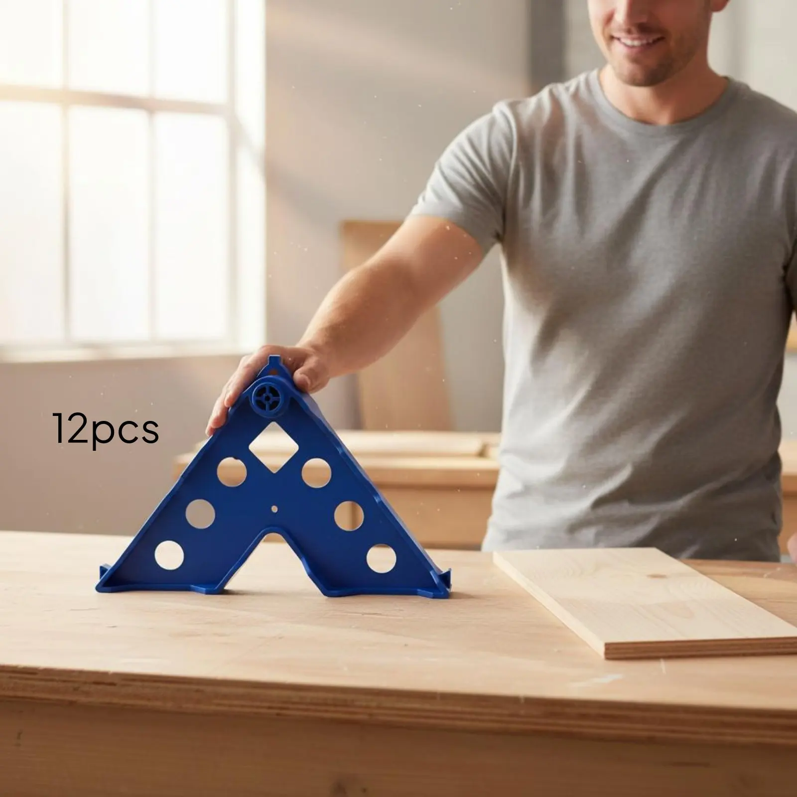 3 Pieces Pyramid Paint Stand Elevates Workpieces Paint Support Stand Home Improvement Supply Reusable Easy to Clean view 6