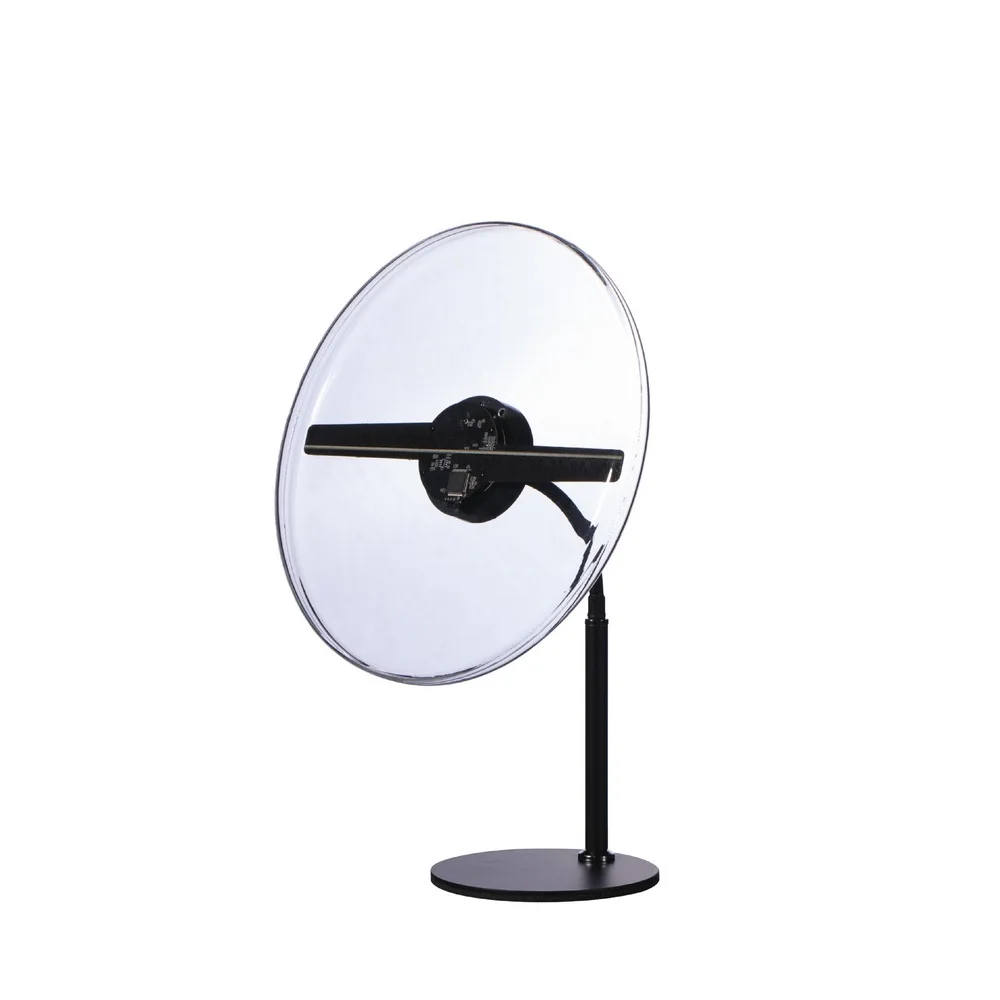 

WIFI Hologram 3d Projector Desktop Fan Projector 30cm 3d Hologram Advertising Machine Support MP4/AVI/RMVB/GIF/JPG/PNG Format