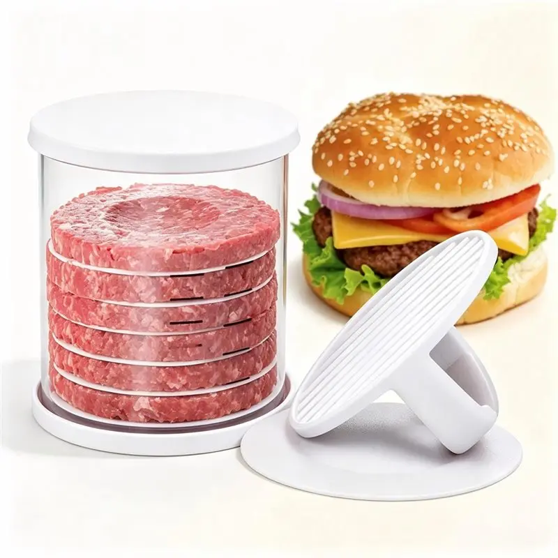 VEHO-Hamburger Press Patty Maker Set - Burger Press With Storage Container