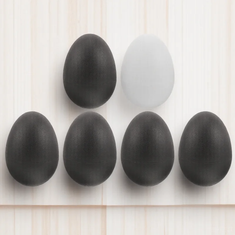 

10pcs Percussion Instruments Durable Plastic Maracas Musical Percussion Instrument Egg Shaker Musical Egg Shakers