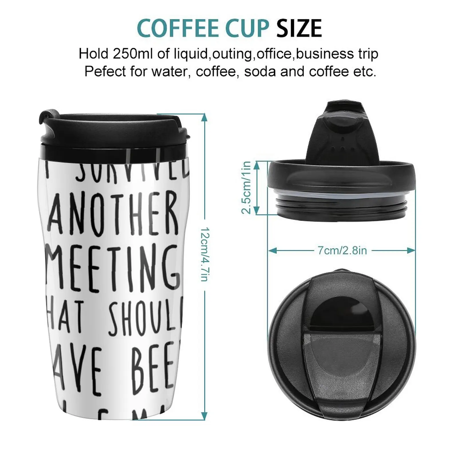 New Another meeting Travel Coffee Mug Mate Cup Coffee Good Teaware Coffee Goods Thermos Cup