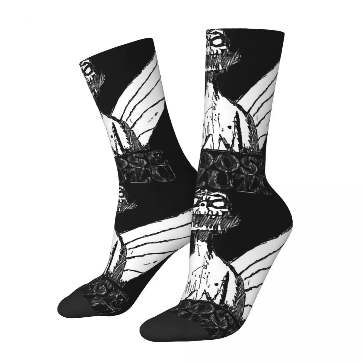 Hip Hop Vintage Hoose Azuzu Crazy Men's compression Socks Unisex G-Gorillaz Harajuku Seamless Printed Funny Novelty Happy Crew