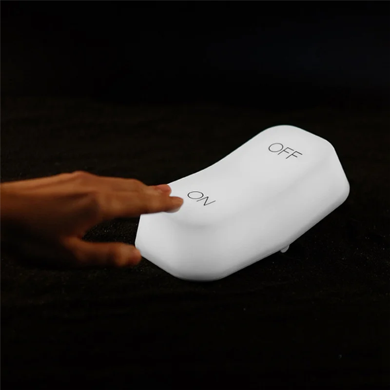 B84B-Led Table Lamp Gravitys Sensor Light USB Charging Switch Light Small Night Light For Bedroom Bedside Night Light White Ligh