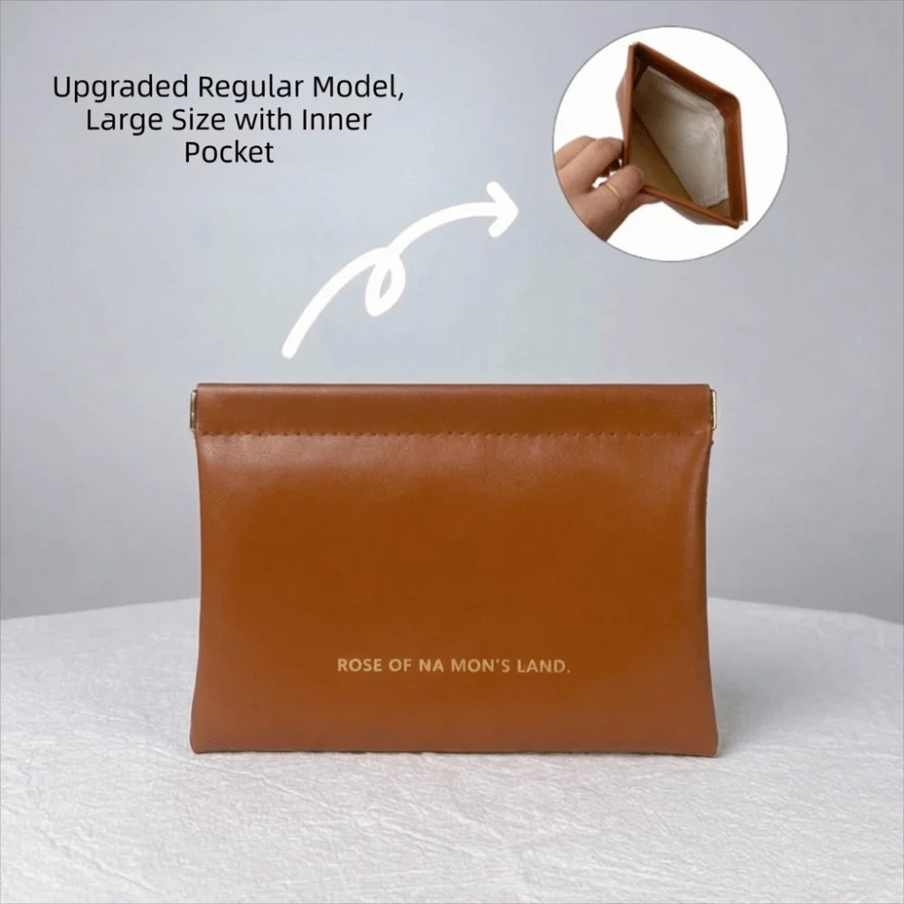 Fashion With Inner Bag Lipstick Makeup Bag Portable Simple Jewelry Handbag Mini PU Key Small Bags for Women Girls