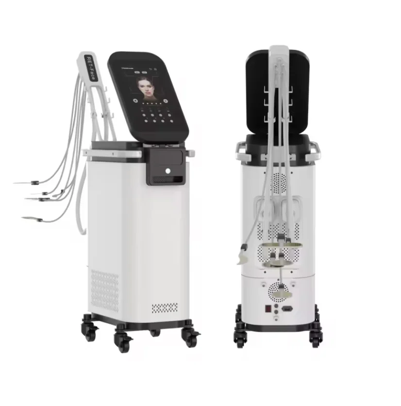 2026 Professional Newest PE Face Massager Lifting Machine Facial Tightening Anti-Aging Stimulation Salon Device