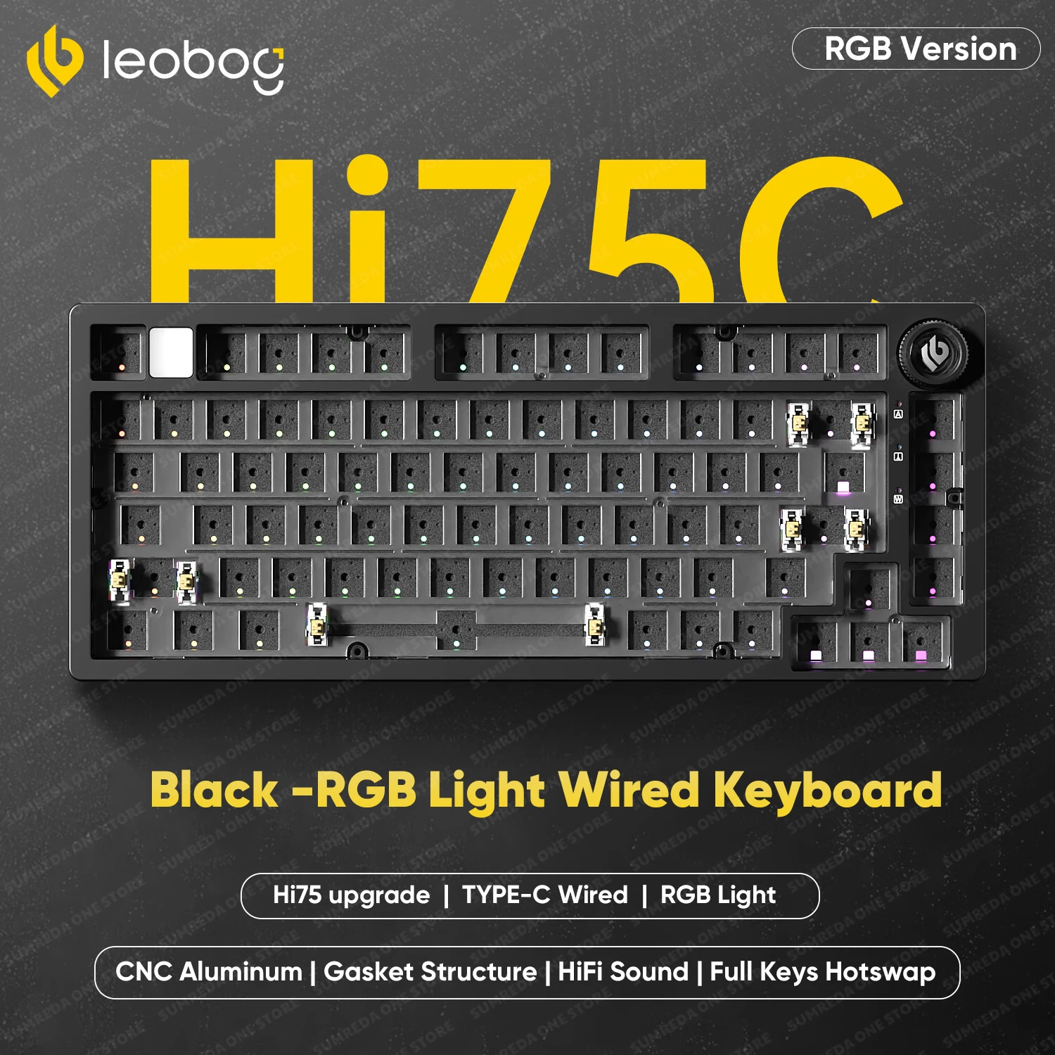NEW Leobog Hi75C Hi75C Pro Aluminum Wireless Mechanical Keyboard