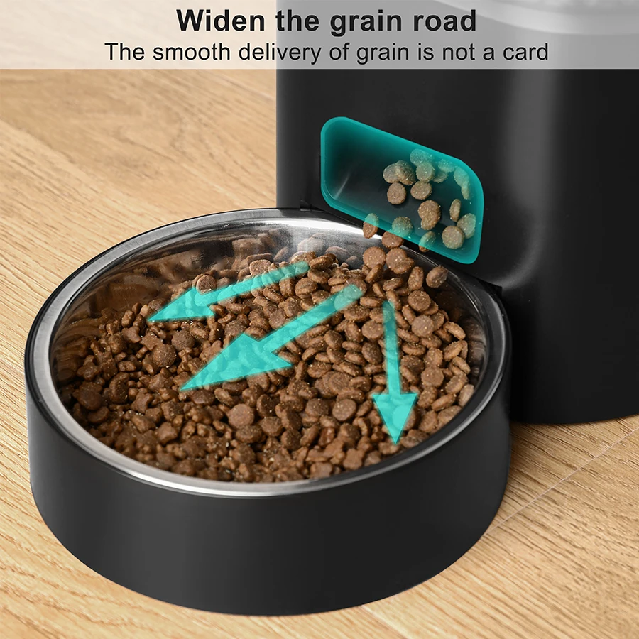 Imagem -03 - Madden Automatic Pet Water Feeder Dispenser Smart Wifi Cat Food Alimentador Automático de Controle Remoto para Cachorro Seco