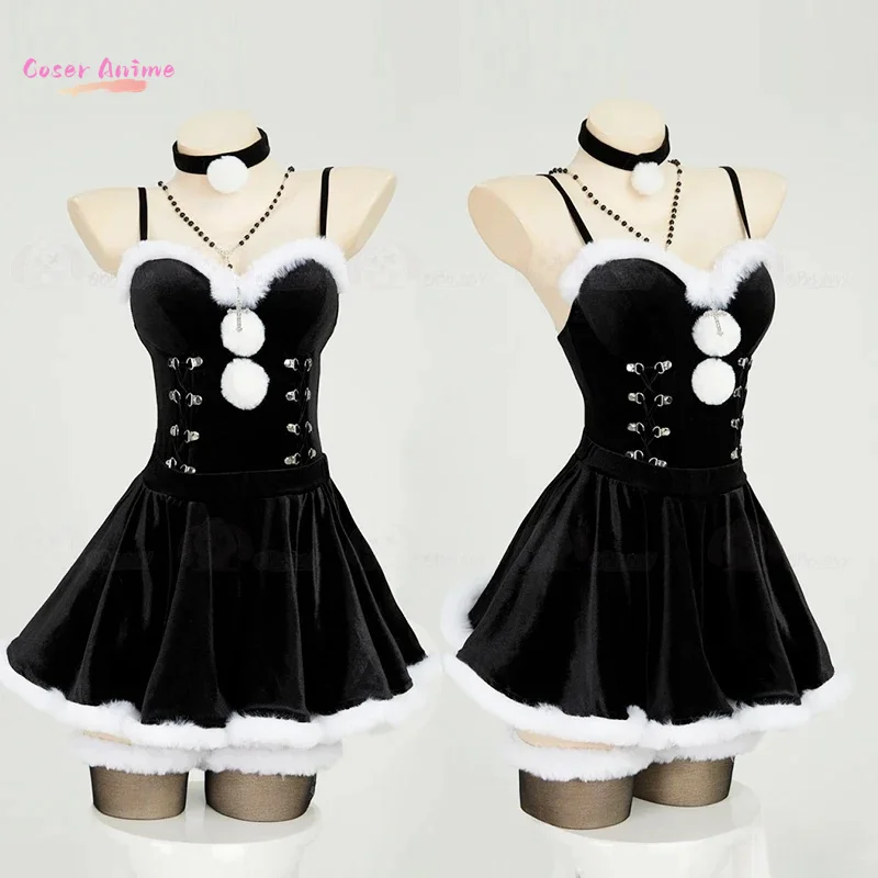 Мисс Миса Косплей Костюм Хэллоуин Рождество Аниме Вечеринка Игра Comic Con Повседневная модная одежда