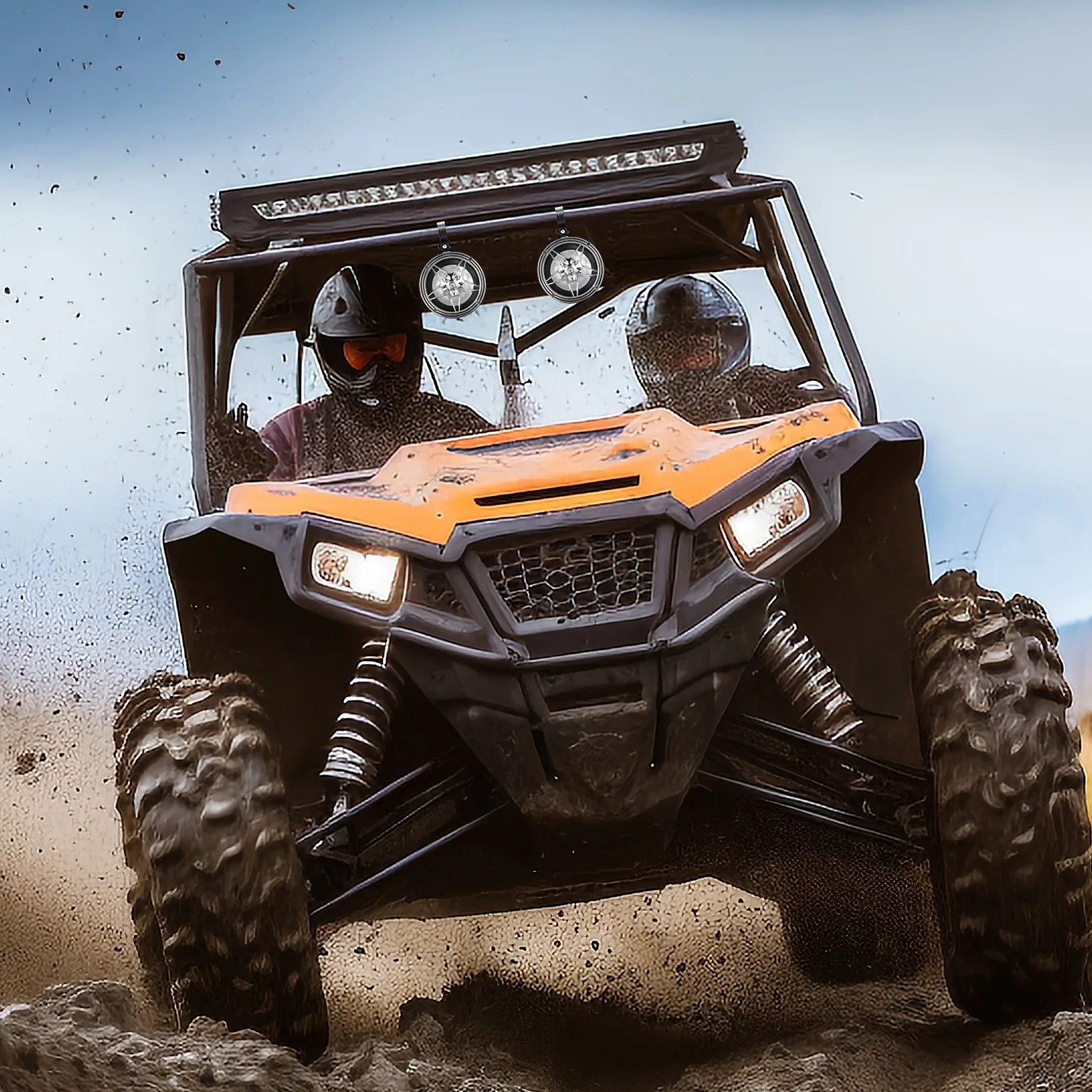 

1Set Motorcycle Stereo System Wireless Waterproof Speaker with Mp3 Radio and Hands-Free Calling for