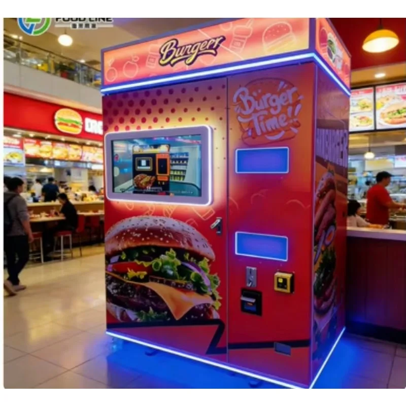 Top Sale Fries Vending Machine Hamburg Food Vending Machine Hamburg