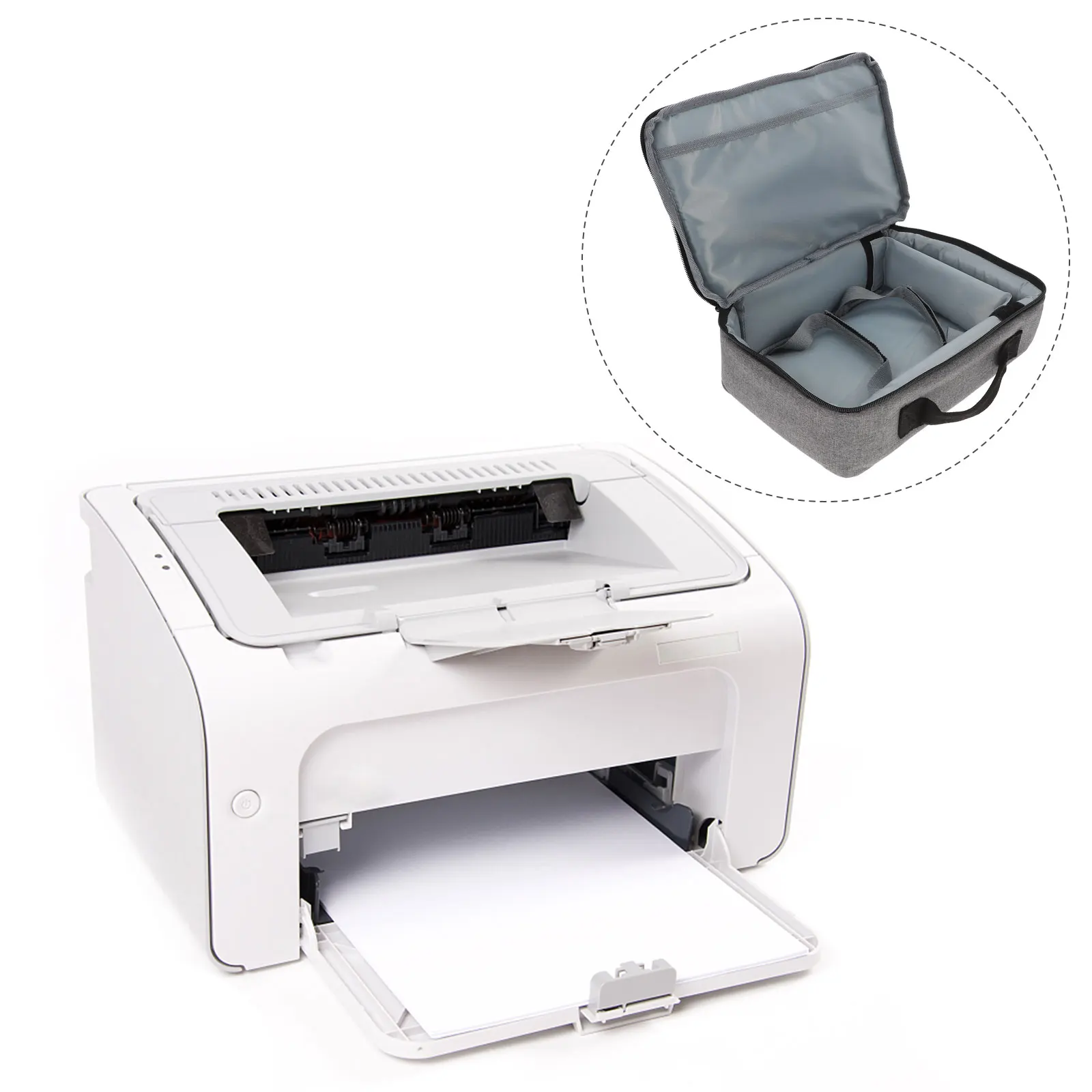 

Compact Photo Printer Carrying Bag Handheld Storage Case for Cp1300 Waterproof Shockproof Design Ideal for Outdoor Travel Use