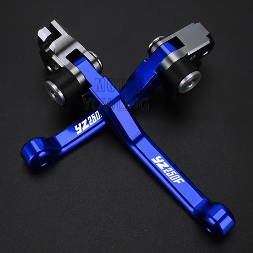 Imagen 2 del producto Palancas de embrague de freno de motocicleta 2024 2025 YZ 250F para Yamaha YZ250F YZ 250 F 2015-2022 2023 accesorios de palancas de mango de moto de cross