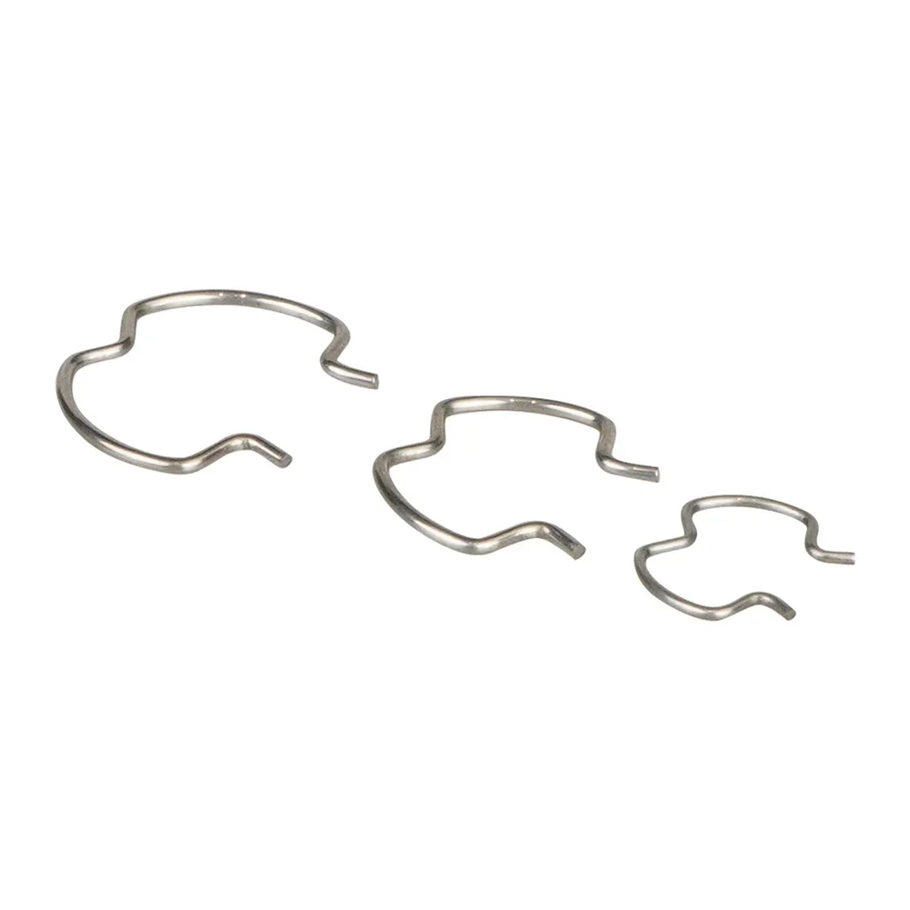 800-801 Quick Connector Clips 6-3/8\'\' 6-1/2\'\' 6-5/8\'\' 3 Different Size Cooler Line Clips 18 Pack Universal Fit