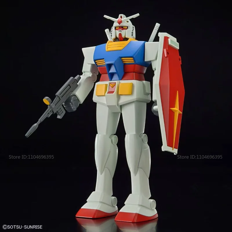 新品在庫あり バンダイ モデル玩具 RX-78-2 ガンダム復活版 組み立て式メカ 可動アニメフィギュア パズル ホリデー人形ギフト