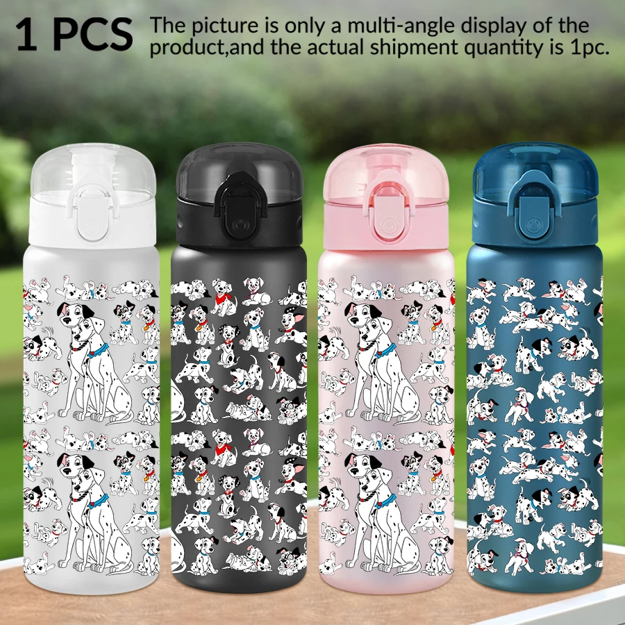 

1Pc Disney Dalmatian Puppy Pattern 26oz Plastic Water Bottle Outdoor Sports Water Cup Birthday/Homecoming Gift