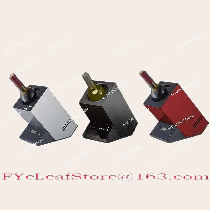 12V 72W Portable Wine Bottle Chiller Cooler with Adapter for RV Travel