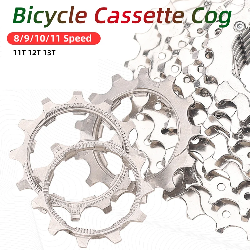 

Bicycle Cassette Cog 8 9 10 11 Speed 11T 12T 13T Freewheel Parts 1pcs Bicycle Parts MTB Road Bike