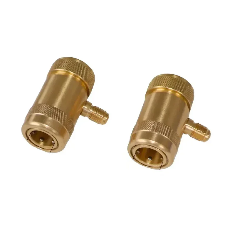 

Refrigerant Connector CO2 Joint High & Low Pressure Joint For Mercedes Benz R744 Fluorination Tool