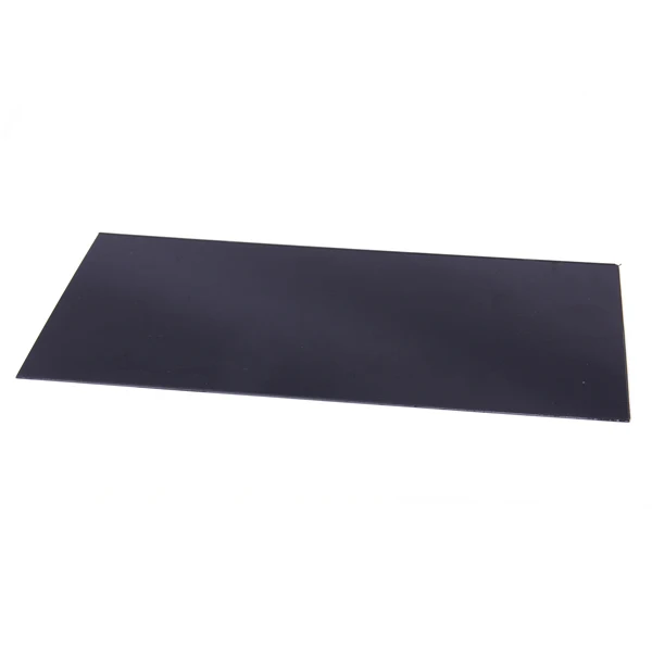 Plain ABS Guitar Pickguard Material Veneer shell sheet 20x10cm