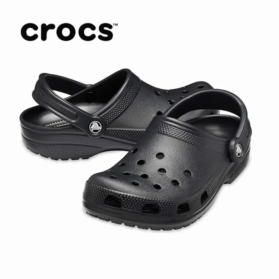 Crocs-Zapatillas originales de la serie clásica, sandalias impermeables de verano, sandalias informales de playa al aire libre, zapatillas